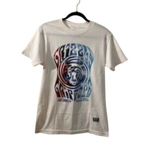 Grizzly‎ Mens Small White Graphic T-Shirt